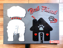 Load image into Gallery viewer, Board # 8 - Best Friend with 1 Dog Silhouette