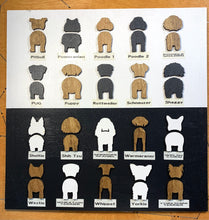 Load image into Gallery viewer, Board # 11 - Let's Go! with 2 Dog Silhouettes