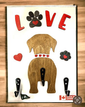 Load image into Gallery viewer, Board # 2 - Love with 1 Dog Silhouette

