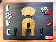 Load image into Gallery viewer, Board # 10 - Love with 1 Dog Silhouette
