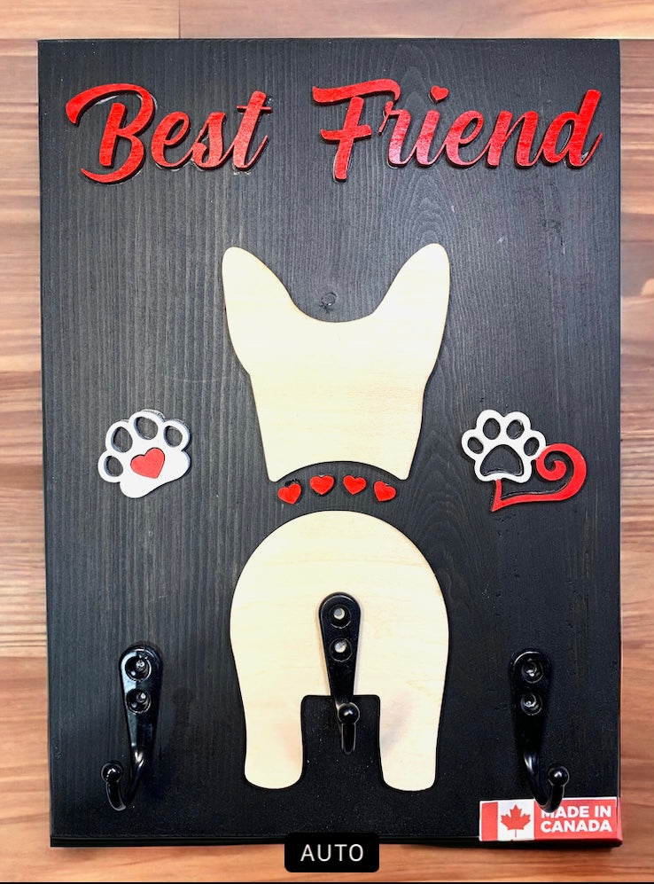 Board # 5 - Best Friend with 1 Dog Silhouette