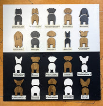 Load image into Gallery viewer, Board # 6 - Let&#39;s Go!  &amp; &quot;Love&quot; with 1 Dog Silhouette
