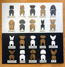 Load image into Gallery viewer, Board # 13 - Best Friends with two Dog Silhouettes
