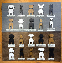 Load image into Gallery viewer, Board # 1 - Woof with 1 Dog Silhouette

