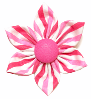 Multi Pink Stripes Flower