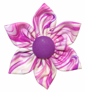 Purple Swirl Flower